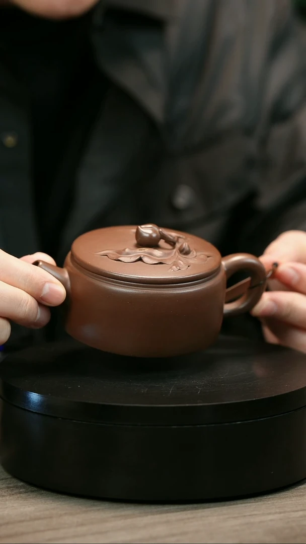 茶壶紫砂湯****哥H2450赵信军寿桃汉瓦