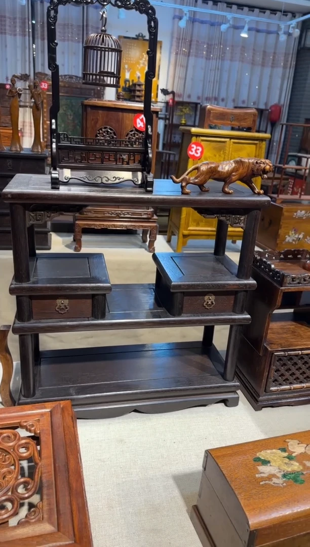 木非洲紫檀  博古架  50/20/50高