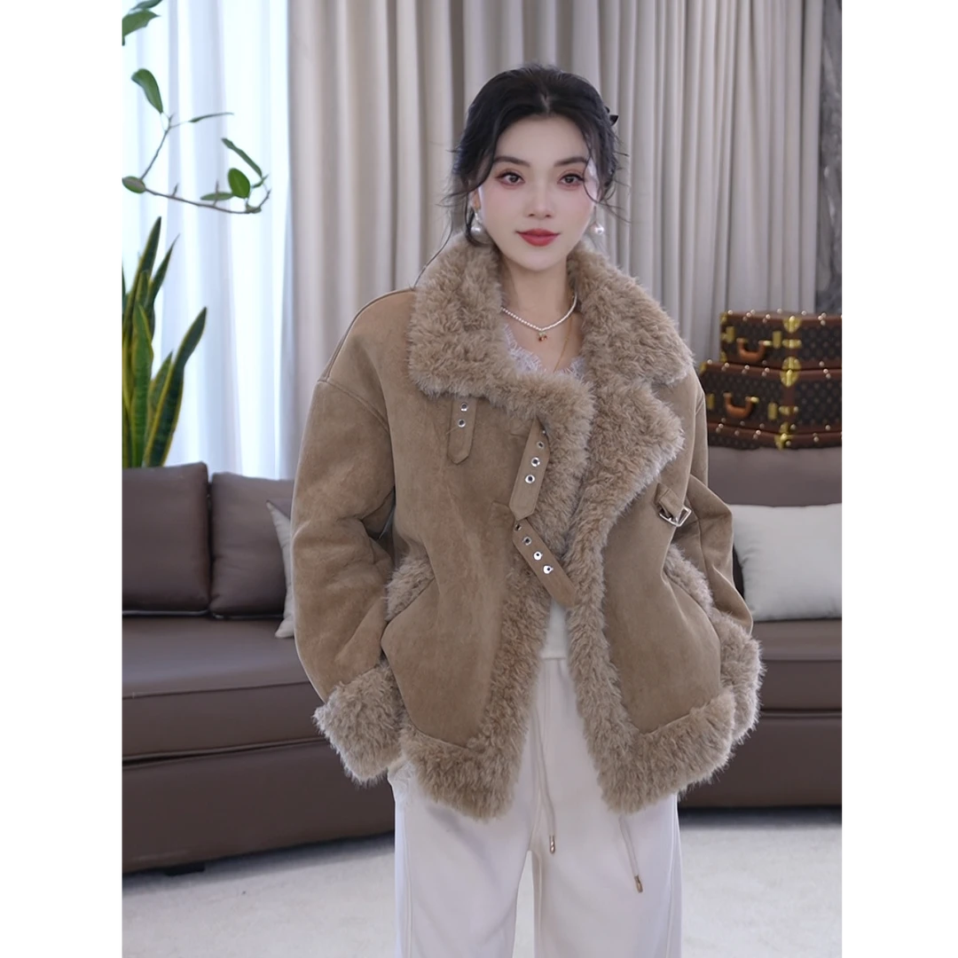 LA.Sheila“月光仙子”毛绒外套254-WT/1030-68083