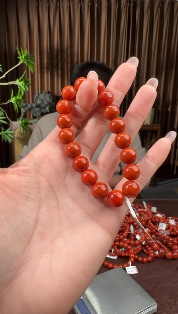 颈饰未镶嵌南红玛瑙73南红哥10.27多样性拍一发一约11mm