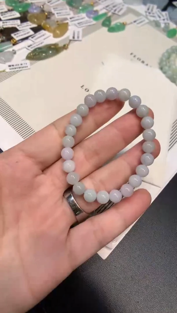 未镶嵌手串翡翠手串