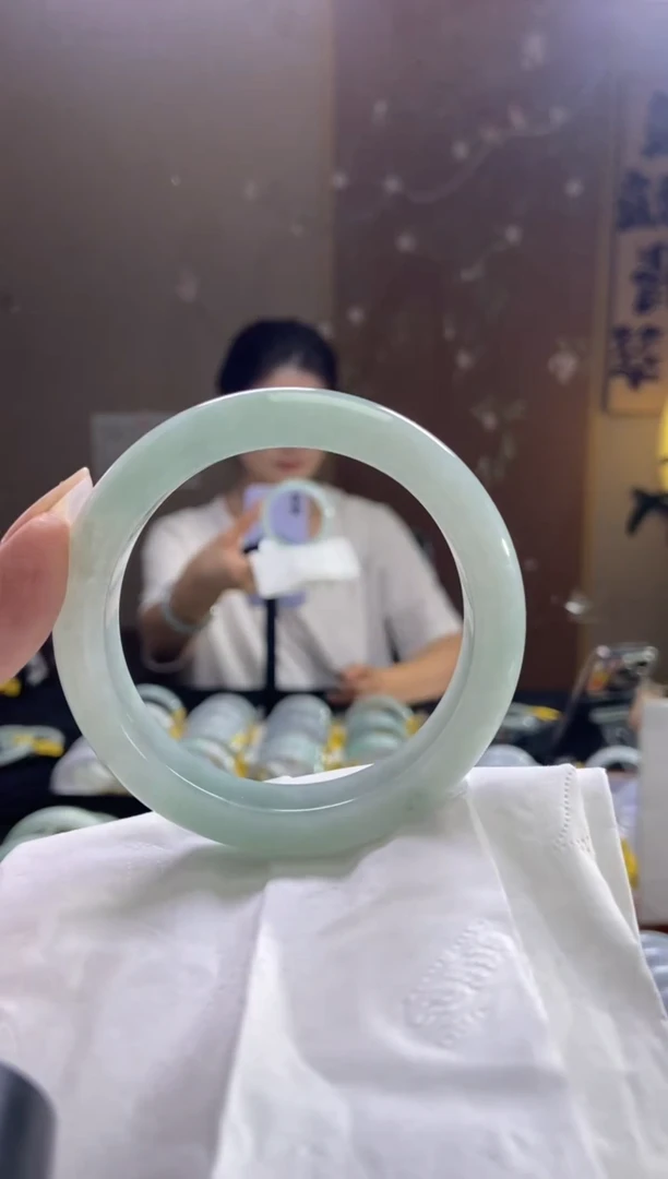未镶嵌手镯翡翠东****年圈口58.6