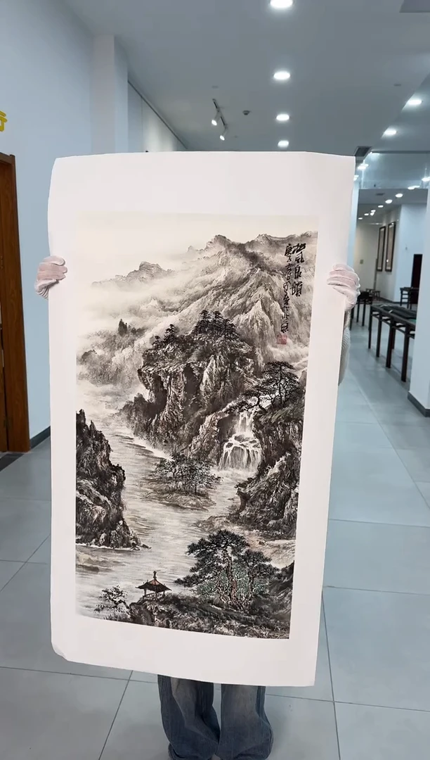 国画22送书众合郝凤先老师作品