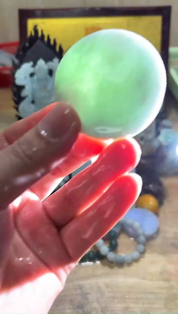 未镶嵌挂件翡翠A货常星6904