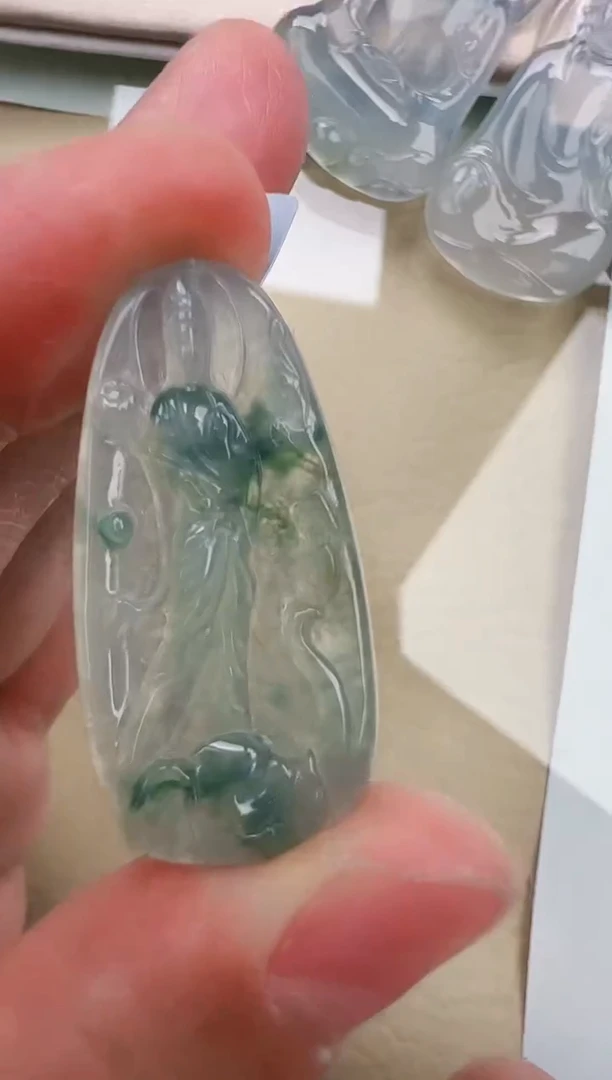 翡翠未镶嵌颈饰缅甸翡翠a货