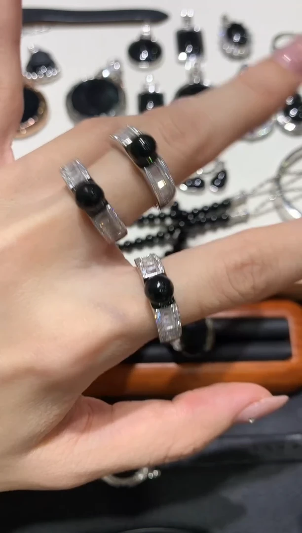 翡翠银S925镶嵌吊坠(不含链)11多人多样性随机发货1件