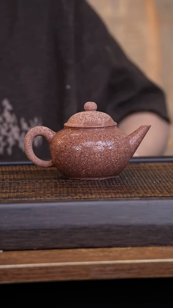 茶壶紫砂宜兴手工原矿紫砂壶001  大