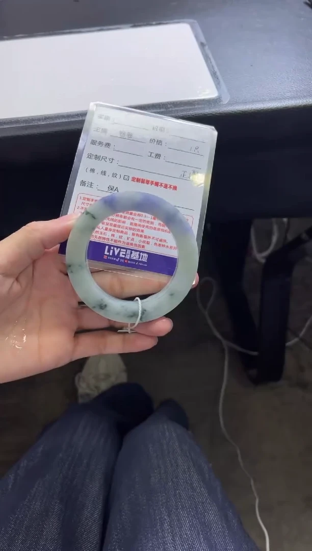 未镶嵌手镯定制翡翠川*定制手镯不退不换