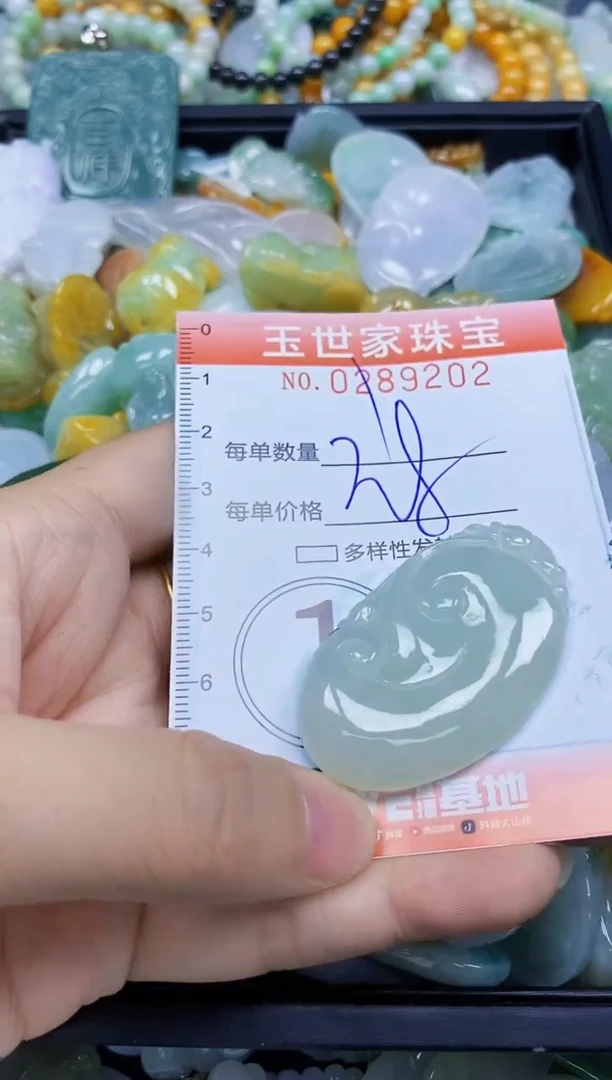 翡翠未镶嵌颈饰闪购0289202