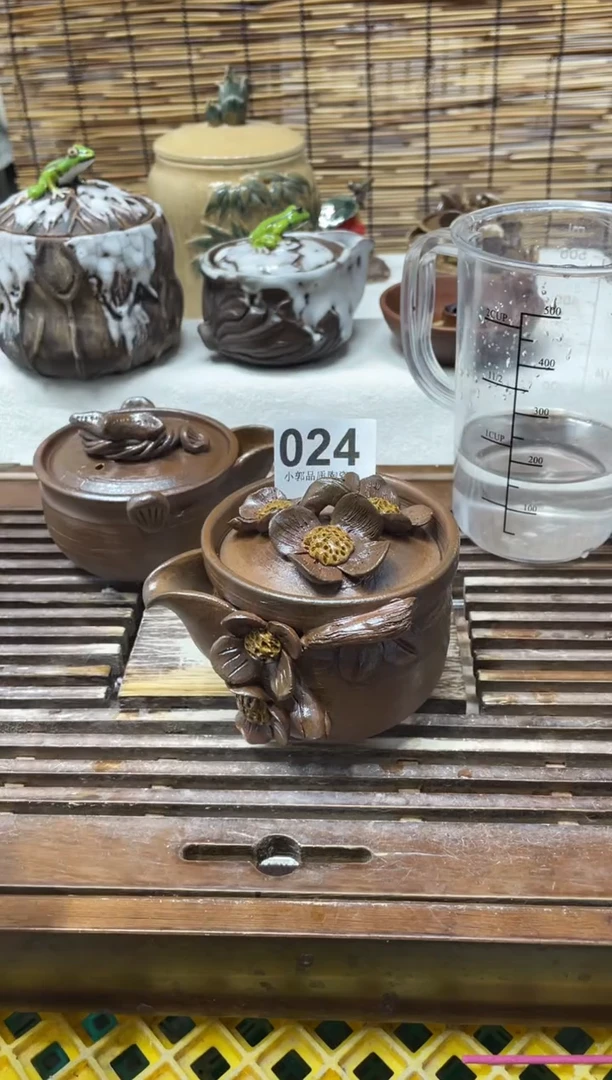 【闪购商品】杯024精美粗陶手工柴烧