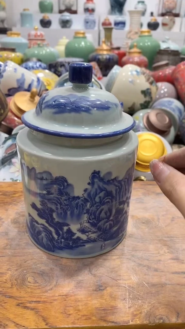 摆件茶叶罐密封罐储存罐