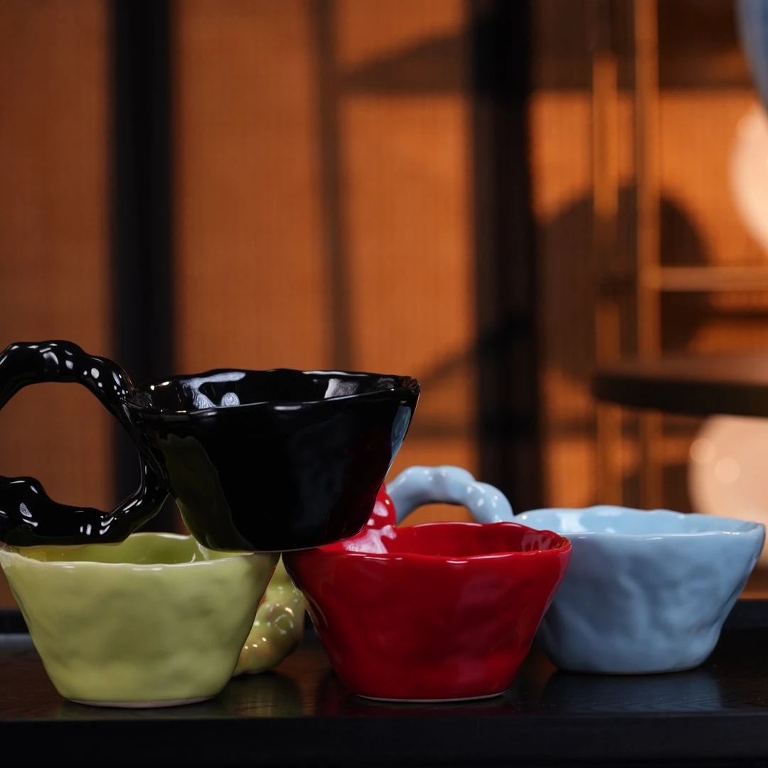 「瓷膳家SINOCASA」手捏咖啡杯