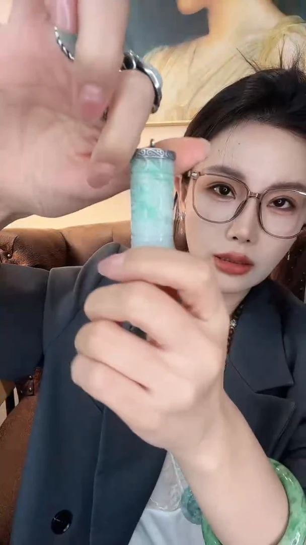 颈饰未镶嵌翡翠伏*翡翠E813