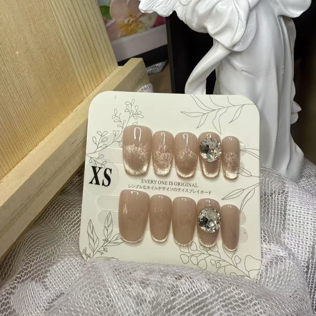 开播福利价！【备注编号】专拍链接~ins轻奢气质高级感显白成品美甲