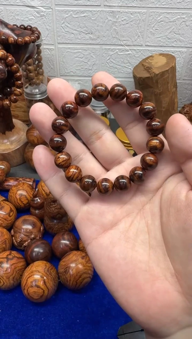 手串/手链黄花梨/降香黄檀正宗1.2规格圆珠海黄手串