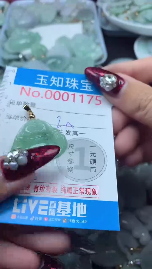 颈饰未镶嵌翡翠1175