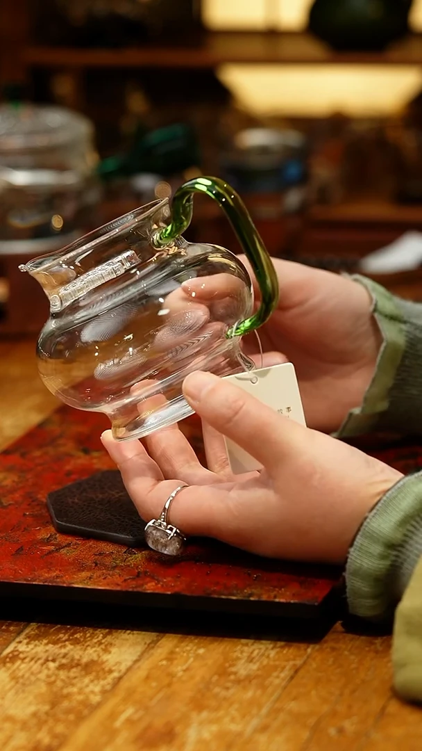 【闪购商品】禾器/熠然月牙款茶海/湖绿