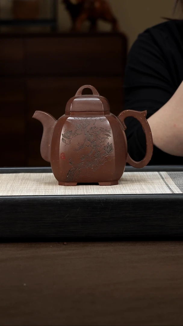 茶壶紫砂【P044】福林八方 500c WSY