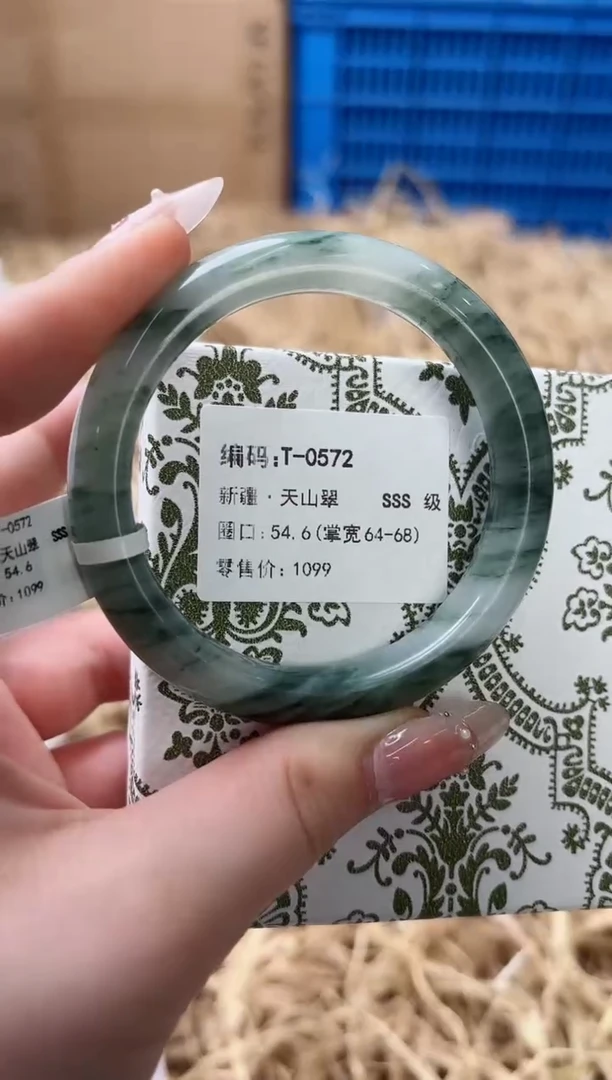 未镶嵌手镯石英质玉T-0572