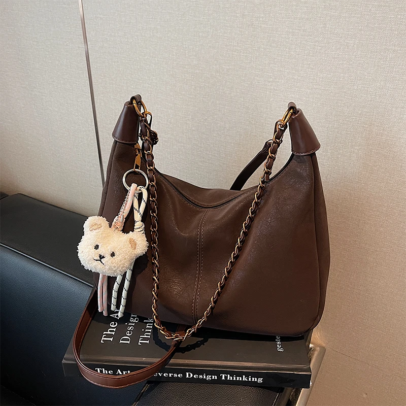 仙茉包包女款爆款2025新款腋下包百搭气质女包大容量单肩包斜挎包