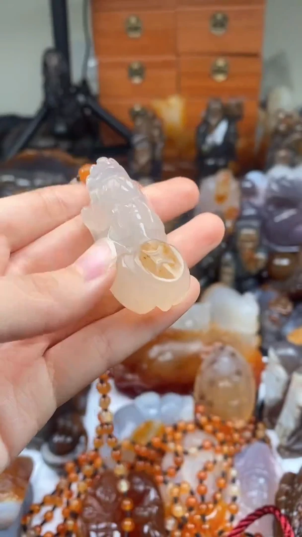 【闪购商品】玛瑙/玉髓颈饰未镶嵌AA