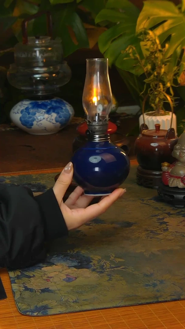 【闪购商品】景德镇陶瓷手工灯摆件