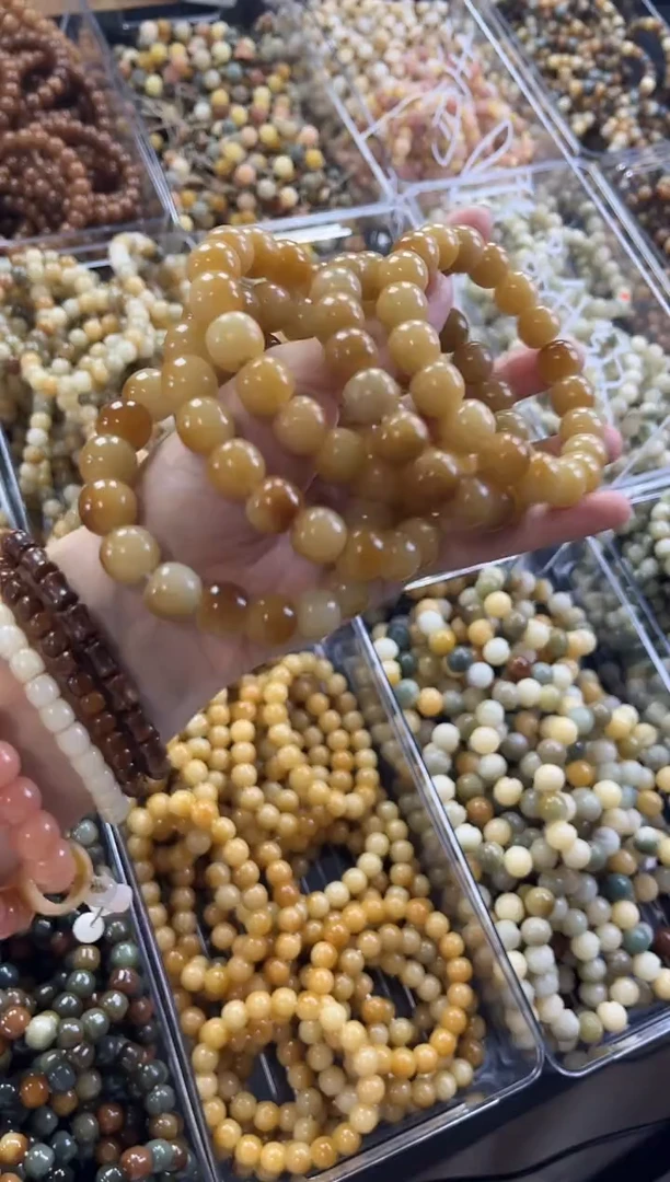 菩提根/象牙果吊坠【菲料】糖心蛋12mm