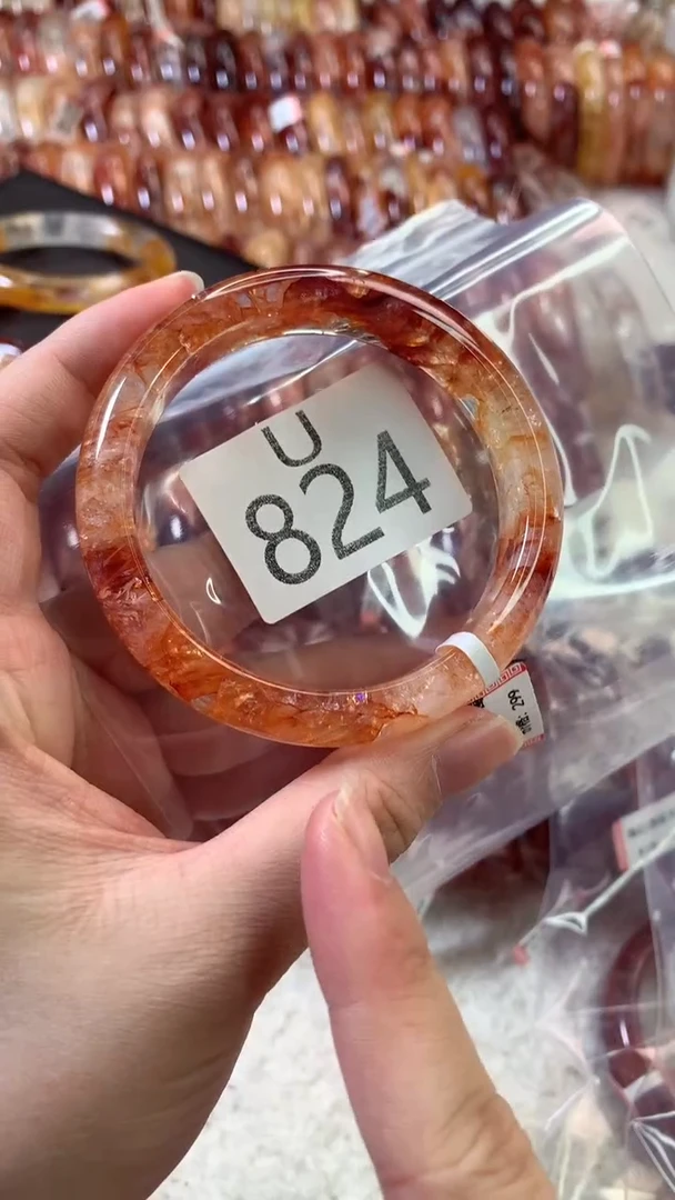 水晶手镯未镶嵌U824-58