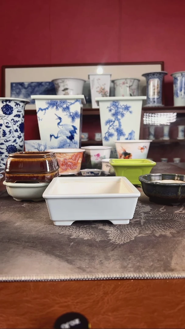 【闪购商品】福利高温颜色釉盆手工福利高温颜色釉盆手工