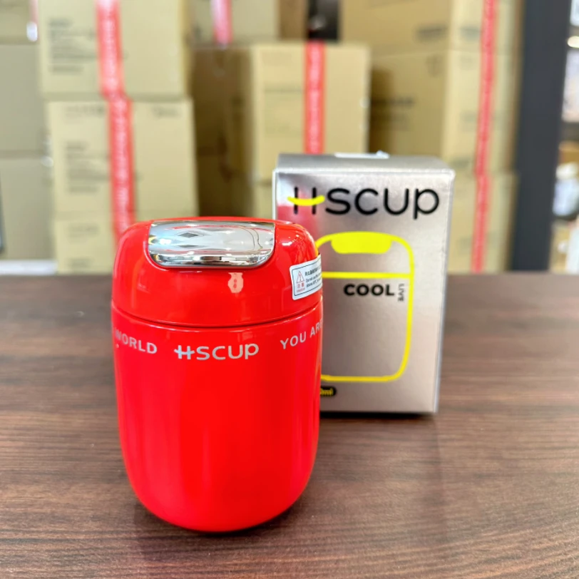 220ml轻奢咖啡随行杯316不锈钢带滤网泡茶杯迷你便携口袋杯