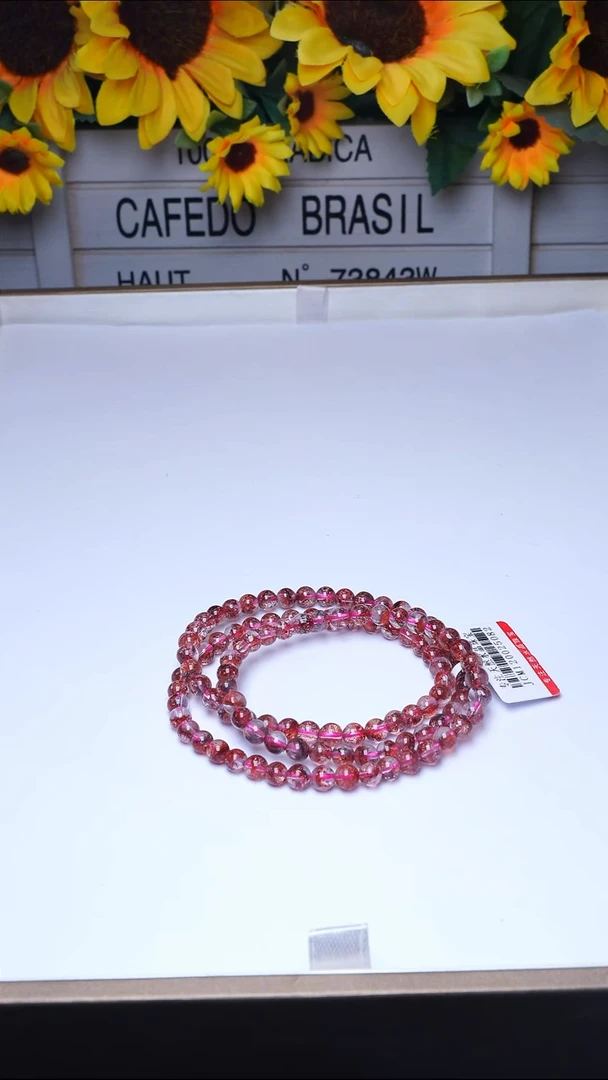 项链未镶嵌水晶L002金草莓多圈5mm多样性发其一