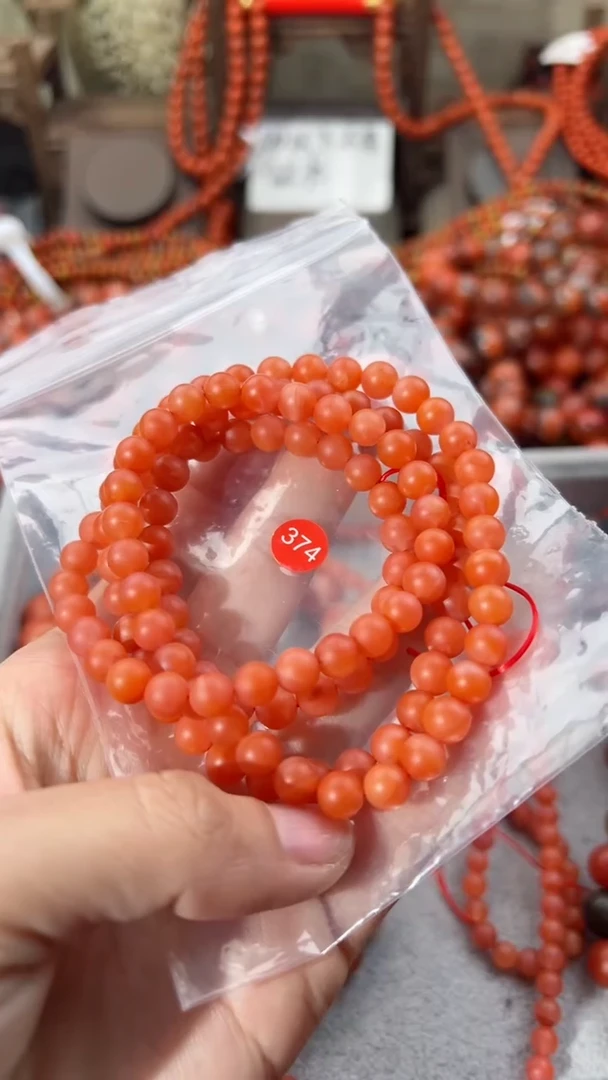 【闪购商品】南红玛瑙手串未镶嵌6