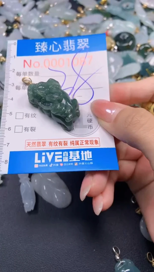 颈饰未镶嵌翡翠1087