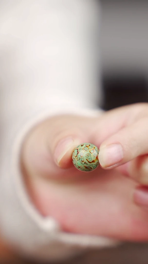 大漆圆珠1.3薄荷绿