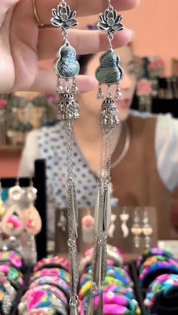 织绣艺枝独绣手工饰品341