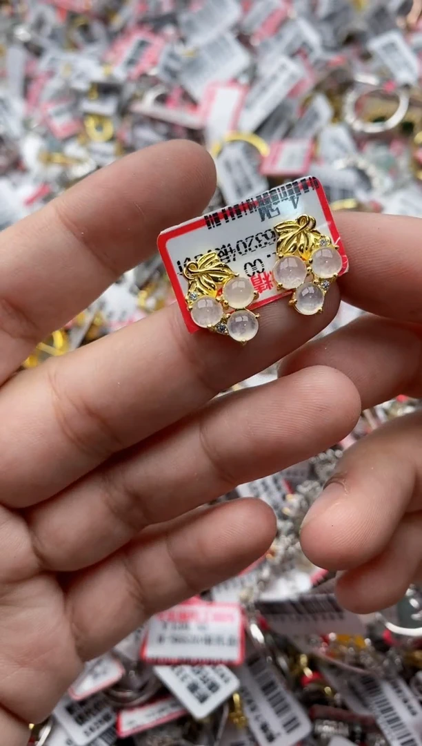 【闪购商品】翡翠戒指银S925镶嵌66666---10