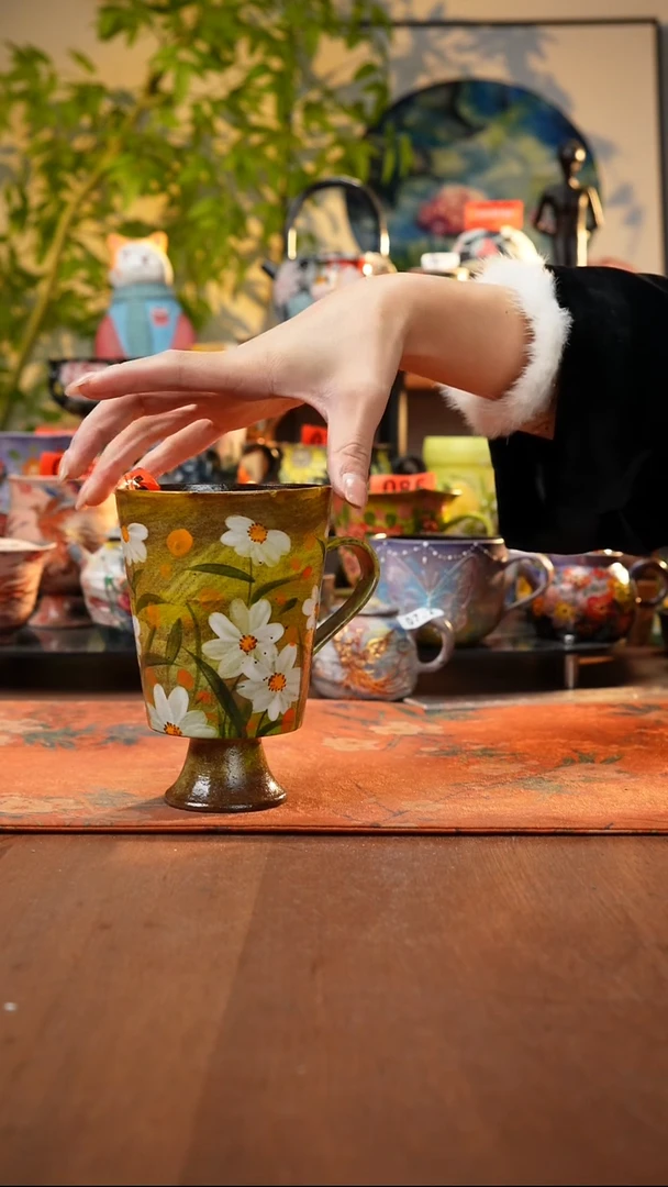 瓷片景德镇手工手绘015