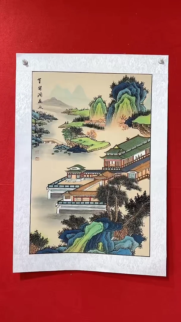 国画国画NYQ杰牛云勤老师作品