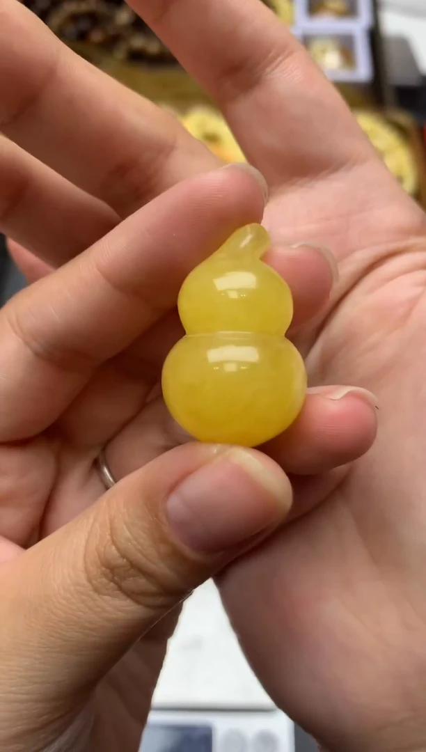 【闪购商品】琥珀珠宝奇石未镶嵌029琥珀蜜蜡花粉