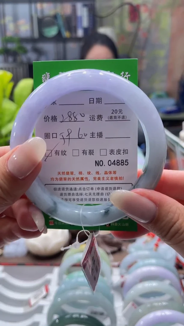 未镶嵌手镯翡翠4885****