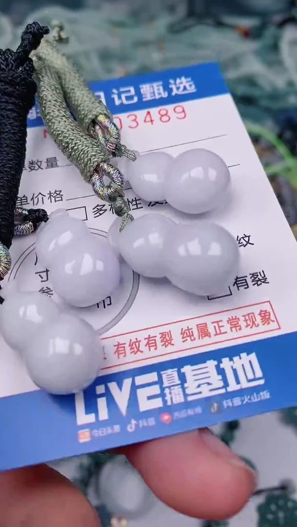 【闪购商品】翡翠颈饰未镶嵌00003489多样性发其一