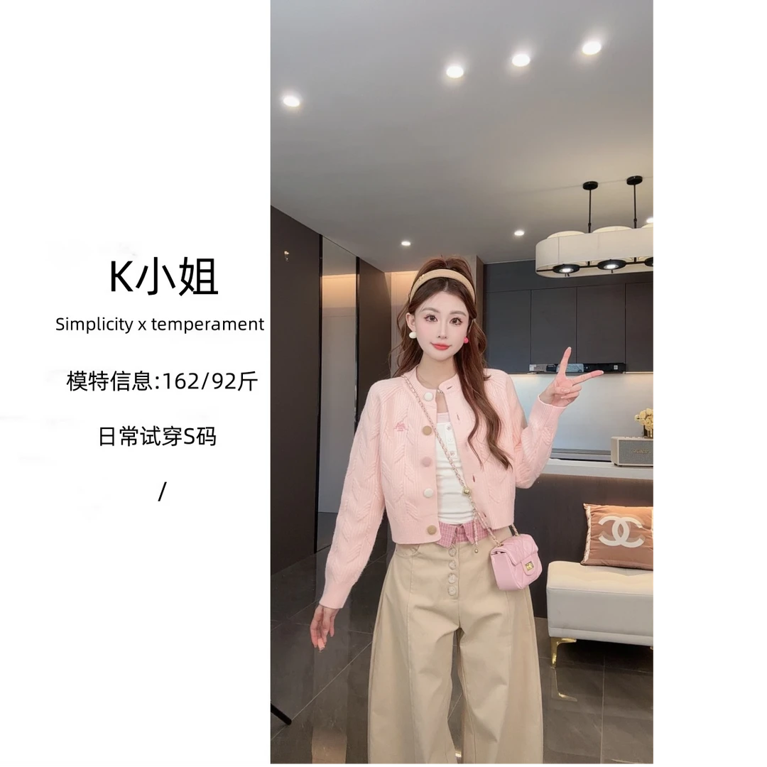 K小姐【临风浩宇】早秋新款气质上衣裤子JJQ5MY5942 JJQ5XXK5856
