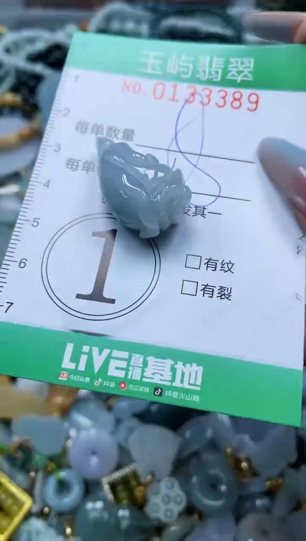 翡翠未镶嵌颈饰闪购0133389