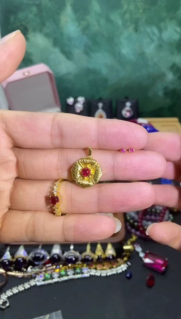 铜合金无简约气质经典百搭款三件套