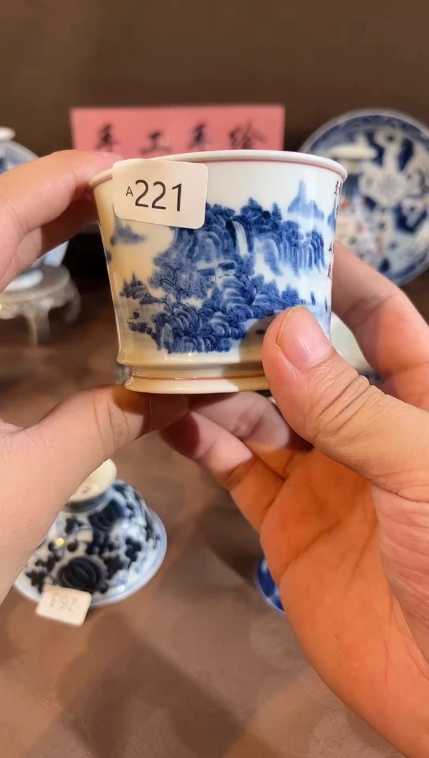 221景德镇云栖手绘茶器