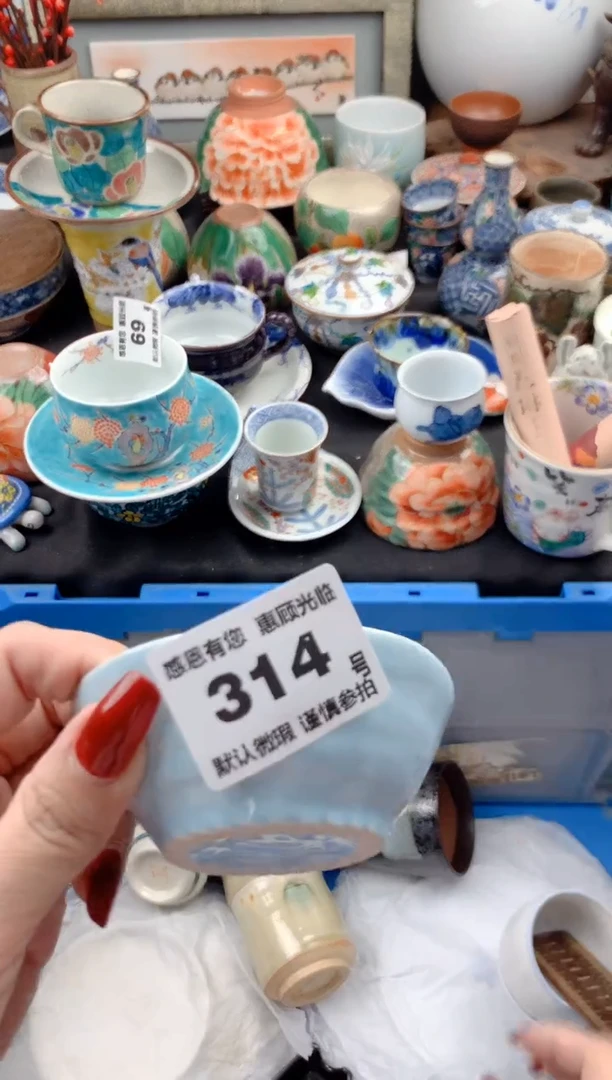 【闪购商品】瓷片314号九姑娘工艺品瓷器