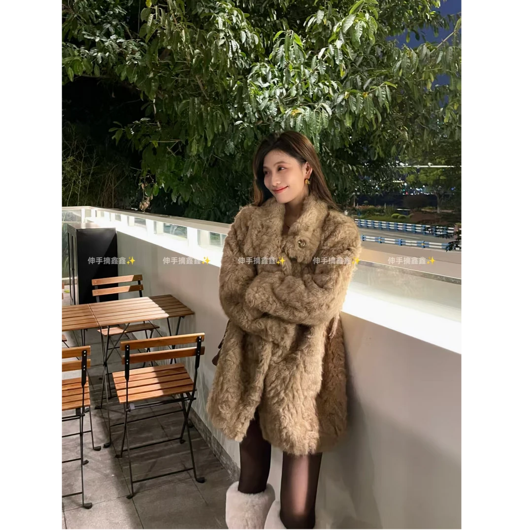 2025/MFE | 云绒暖裳  时尚新款中长款两面穿花狐貂环保毛毛