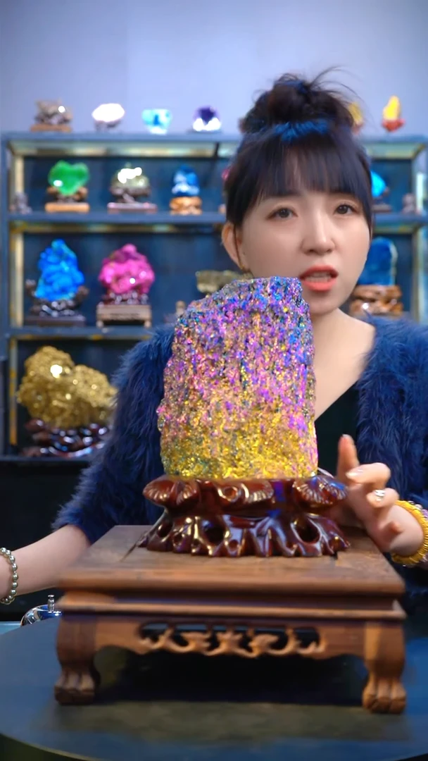 石材精品矿物晶体摆件