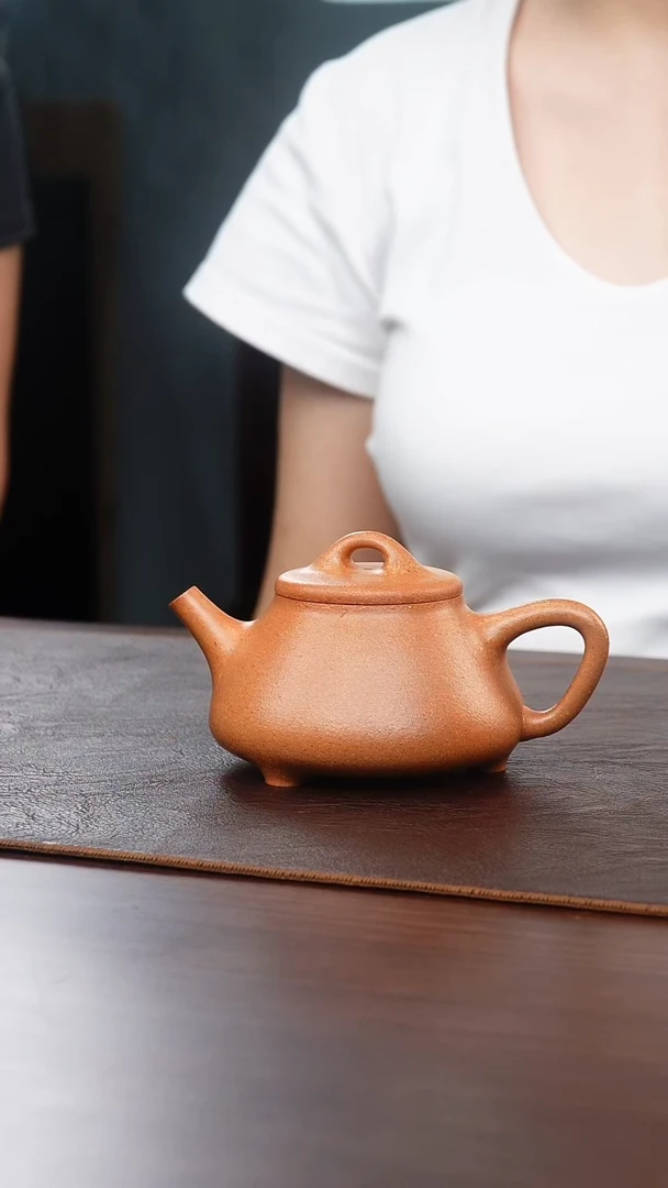 茶壶紫砂桃花泥士恒200cc