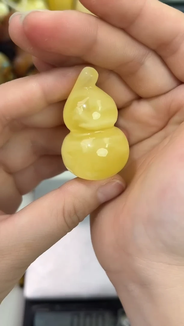 裸石琥珀未镶嵌琥珀蜜蜡吊坠